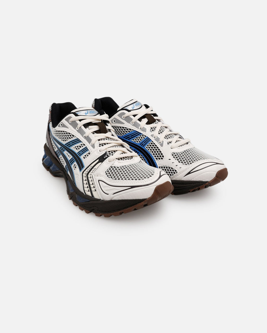 Retro-Inspired Low-Cut Sports Shoe - White/Blue