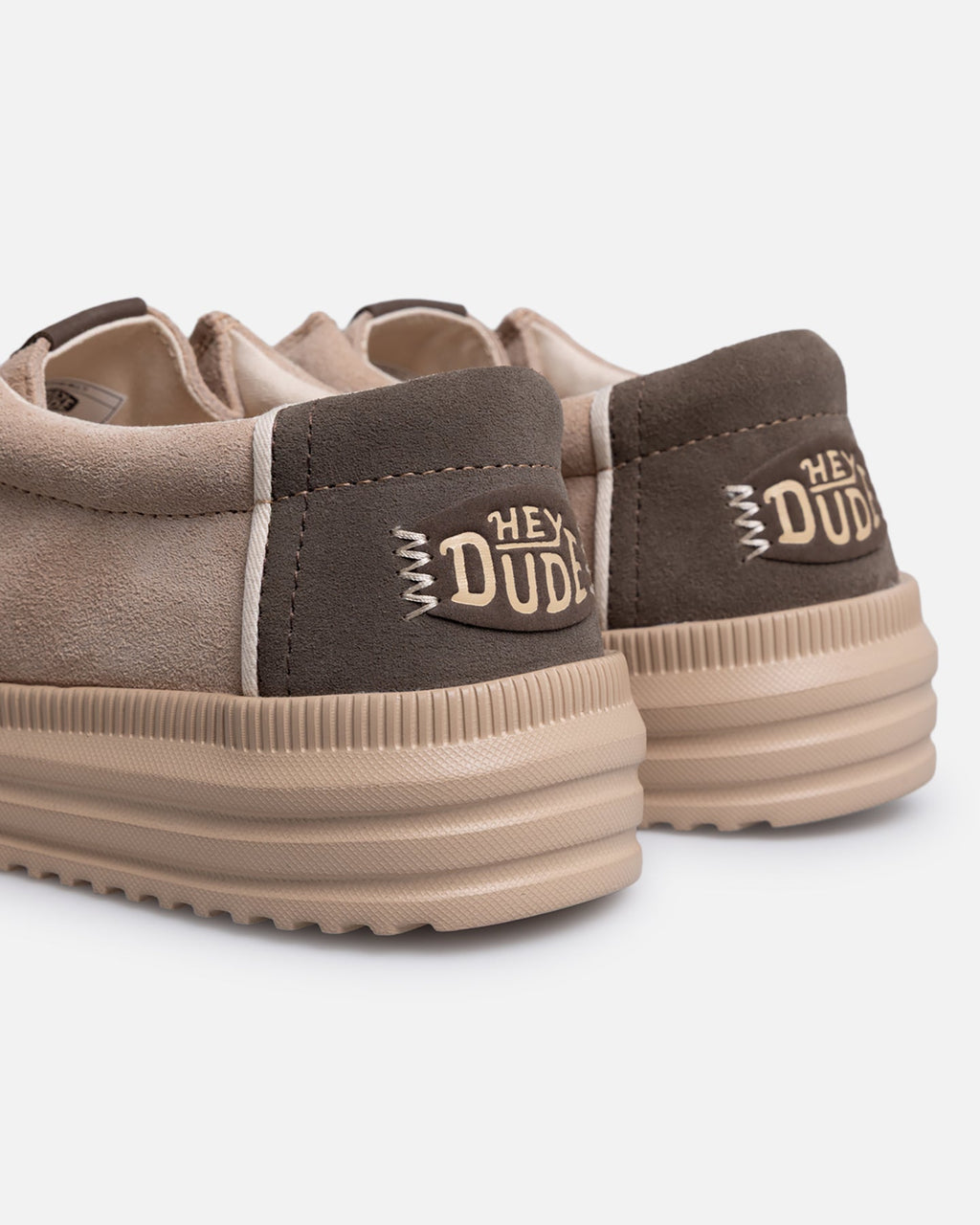 Men's Casual Suede Slip-On Shoes - Neutral