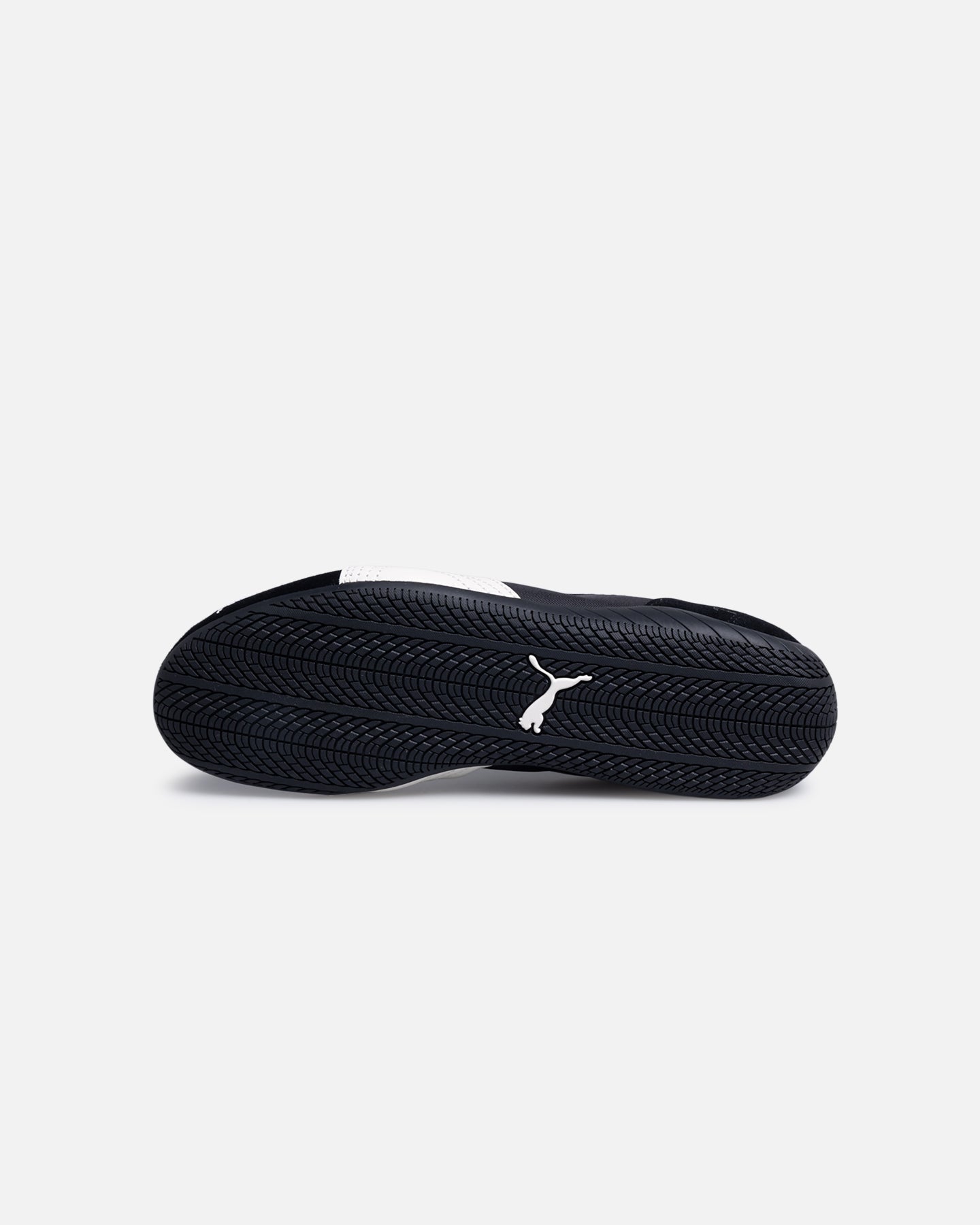 Low-Top Nylon Casual Sneakers - Black/White