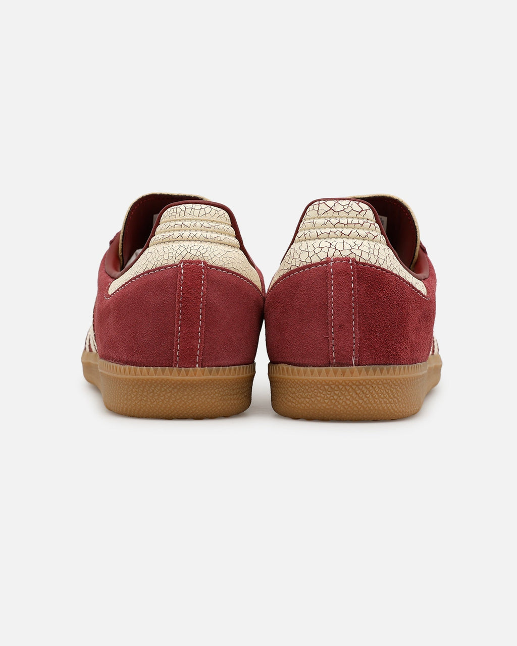 Red Low-Cut Leather Casual Sport Shoes