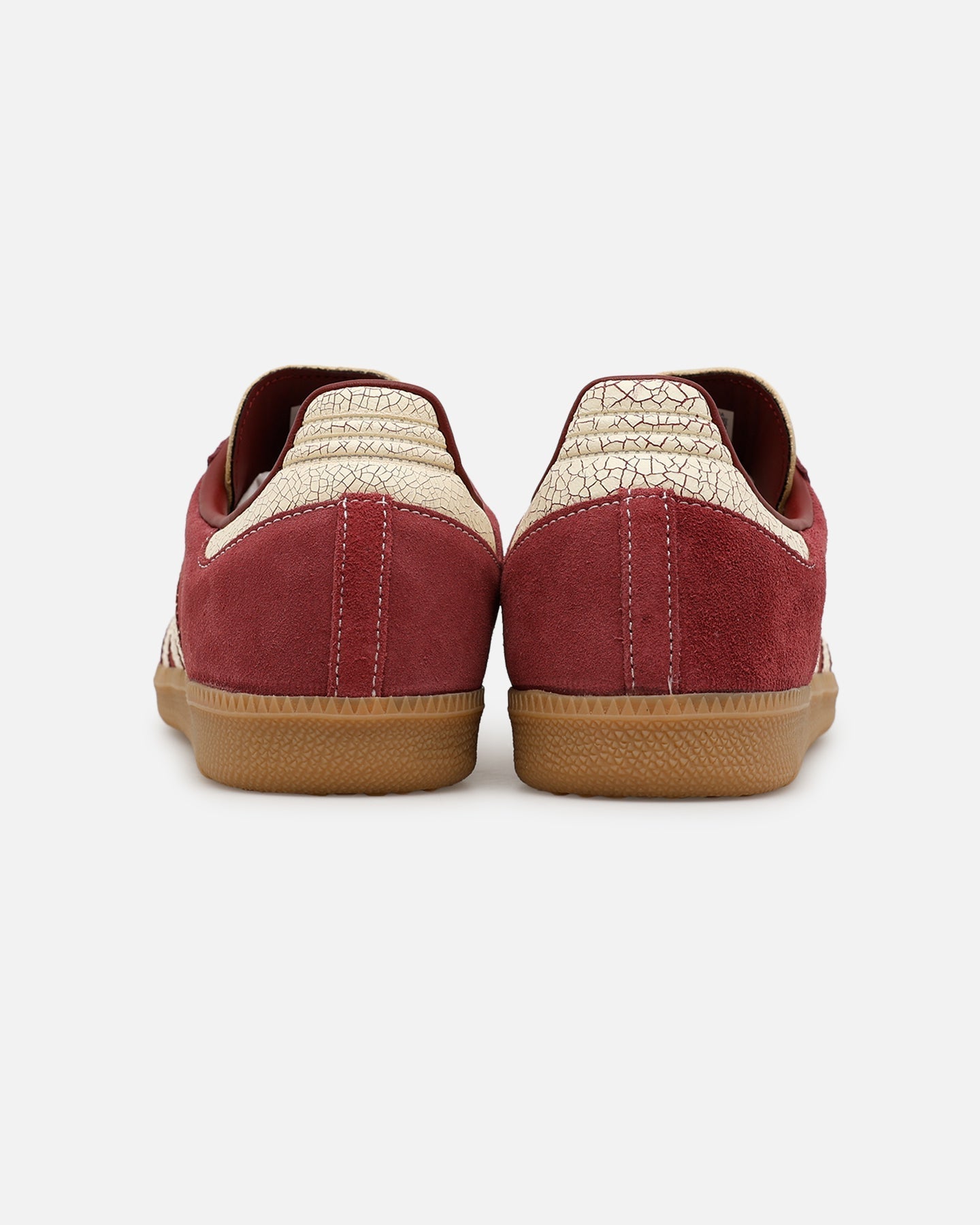 Red Low-Cut Leather Casual Sport Shoes