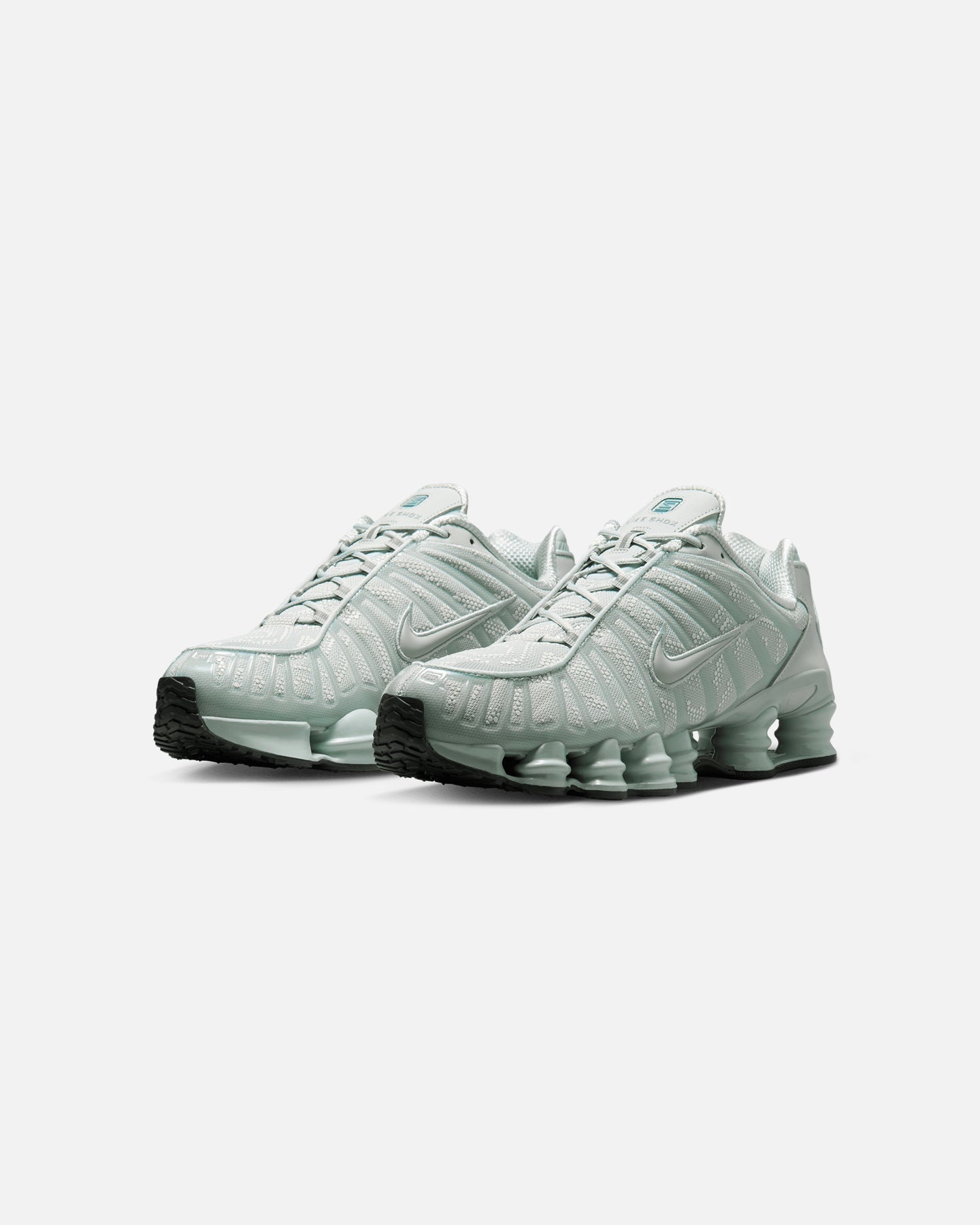 Men's Cushioned Athletic Sneakers - Light Silver