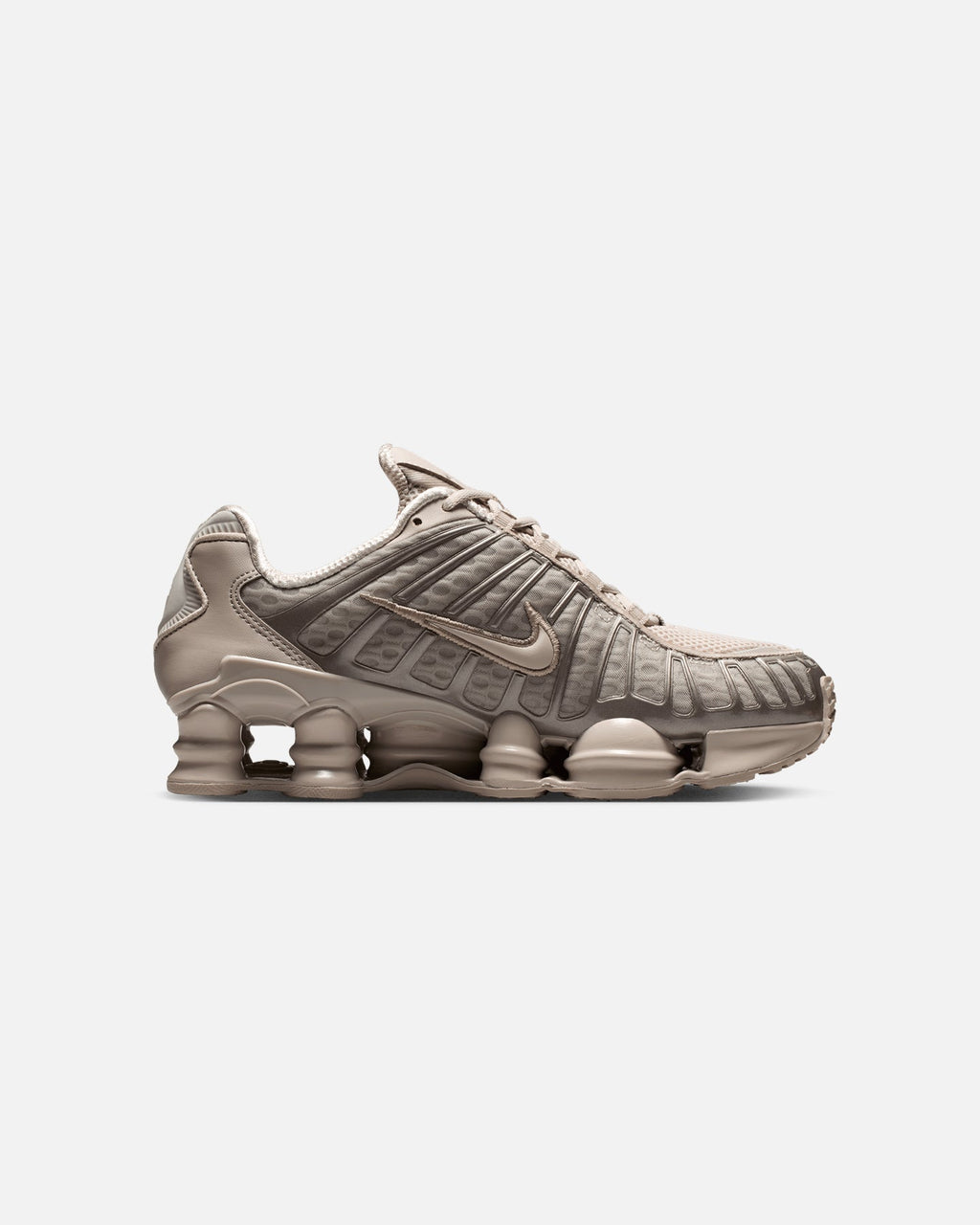Women's Cream Athletic Footwear with Responsive Cushioning