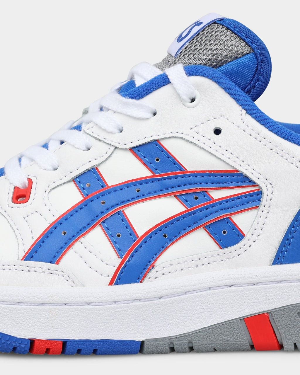 Women's Sport-Inspired Sneakers - White/Blue