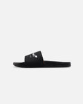 Casual Comfort Slides - Black/Orange