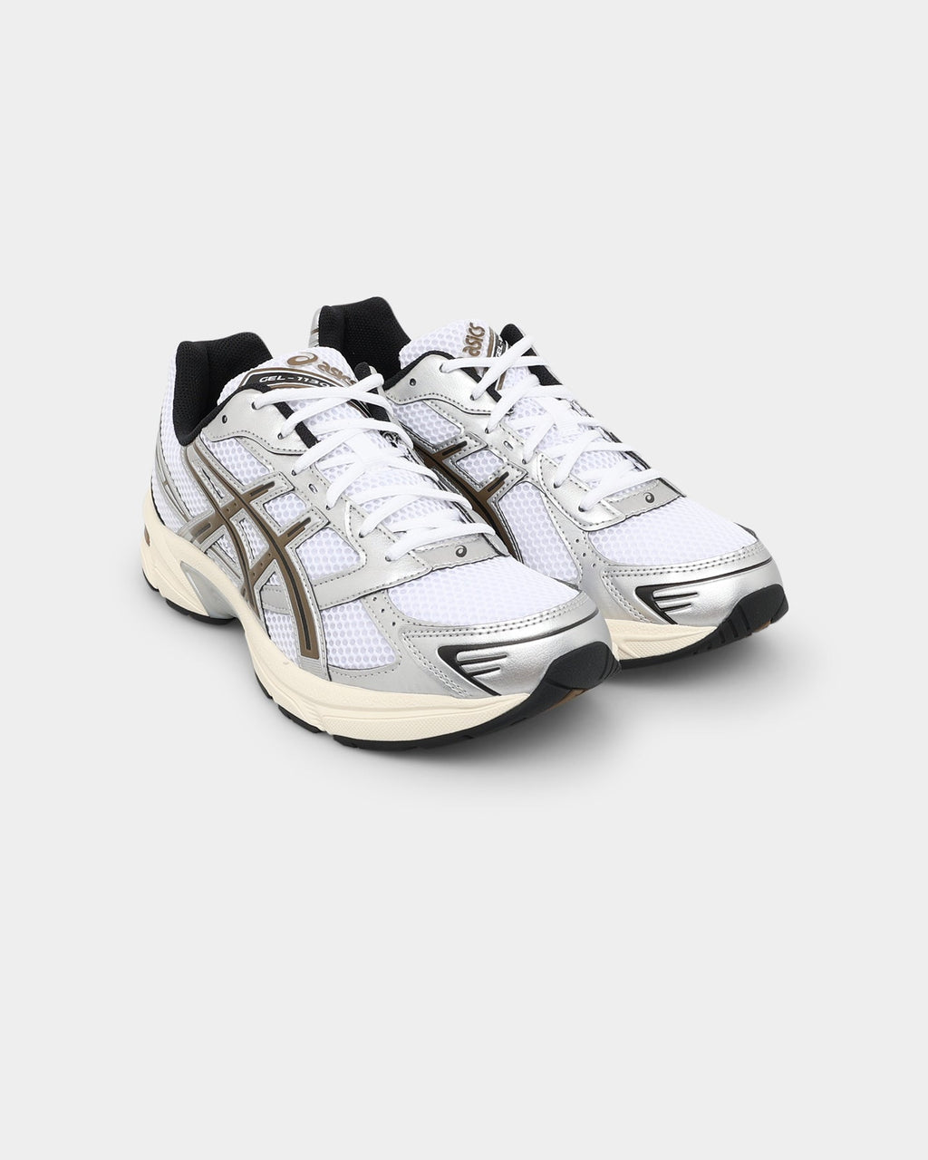 Retro-Inspired Stability Shoe - White/Clay Canyon