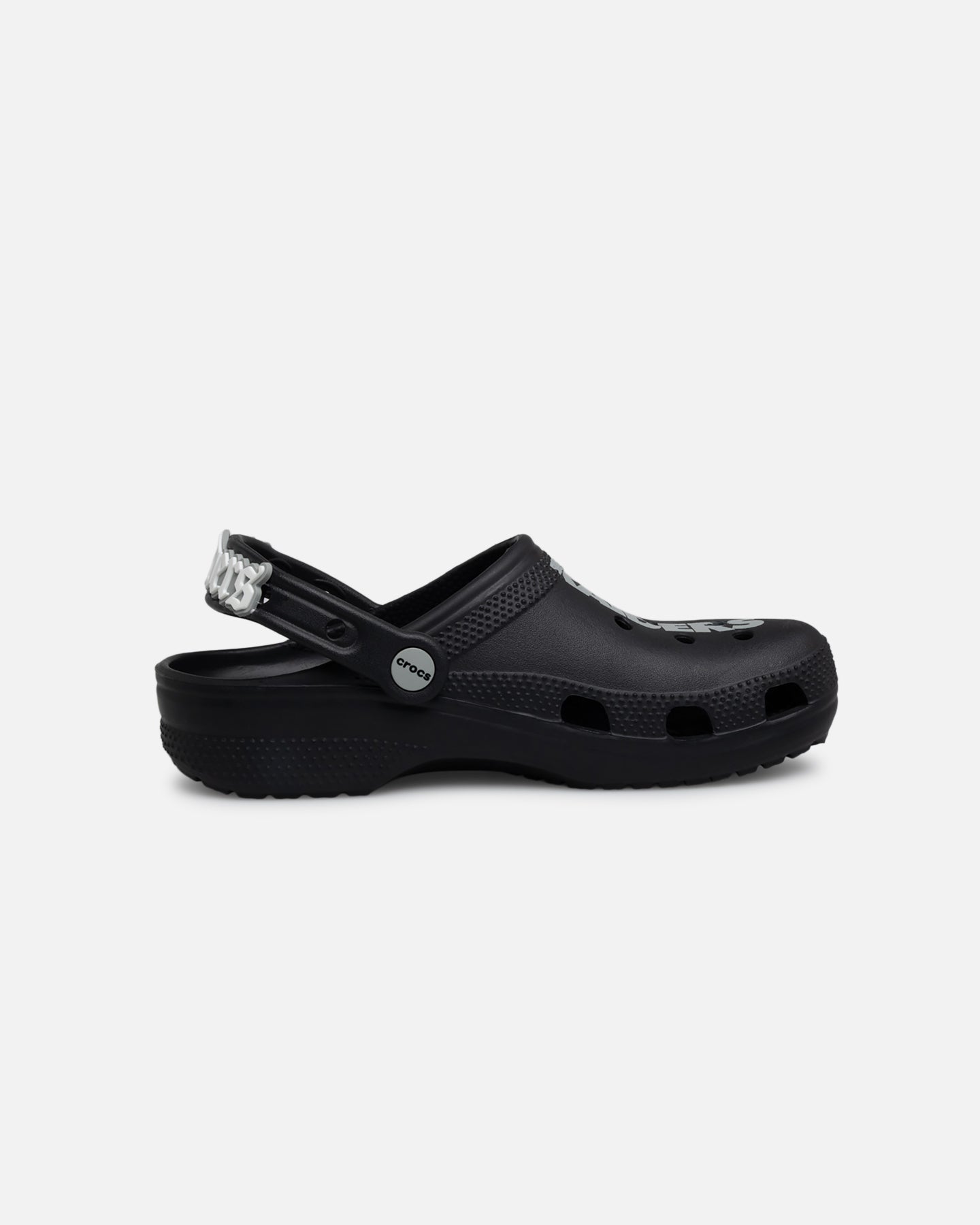 Casual Moulded Slip-On Clog - Black/Grey