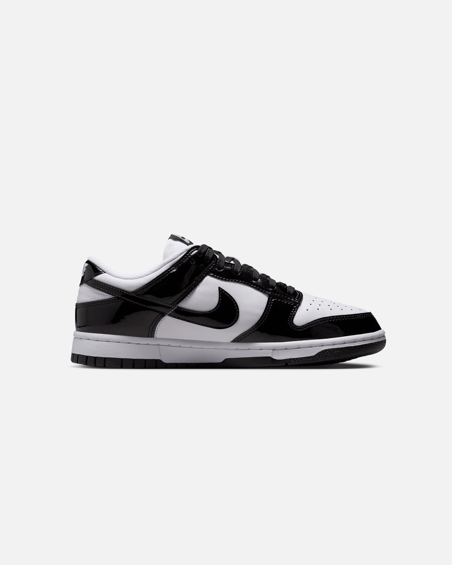 Classic Low-Top Sneakers for Women - White & Black