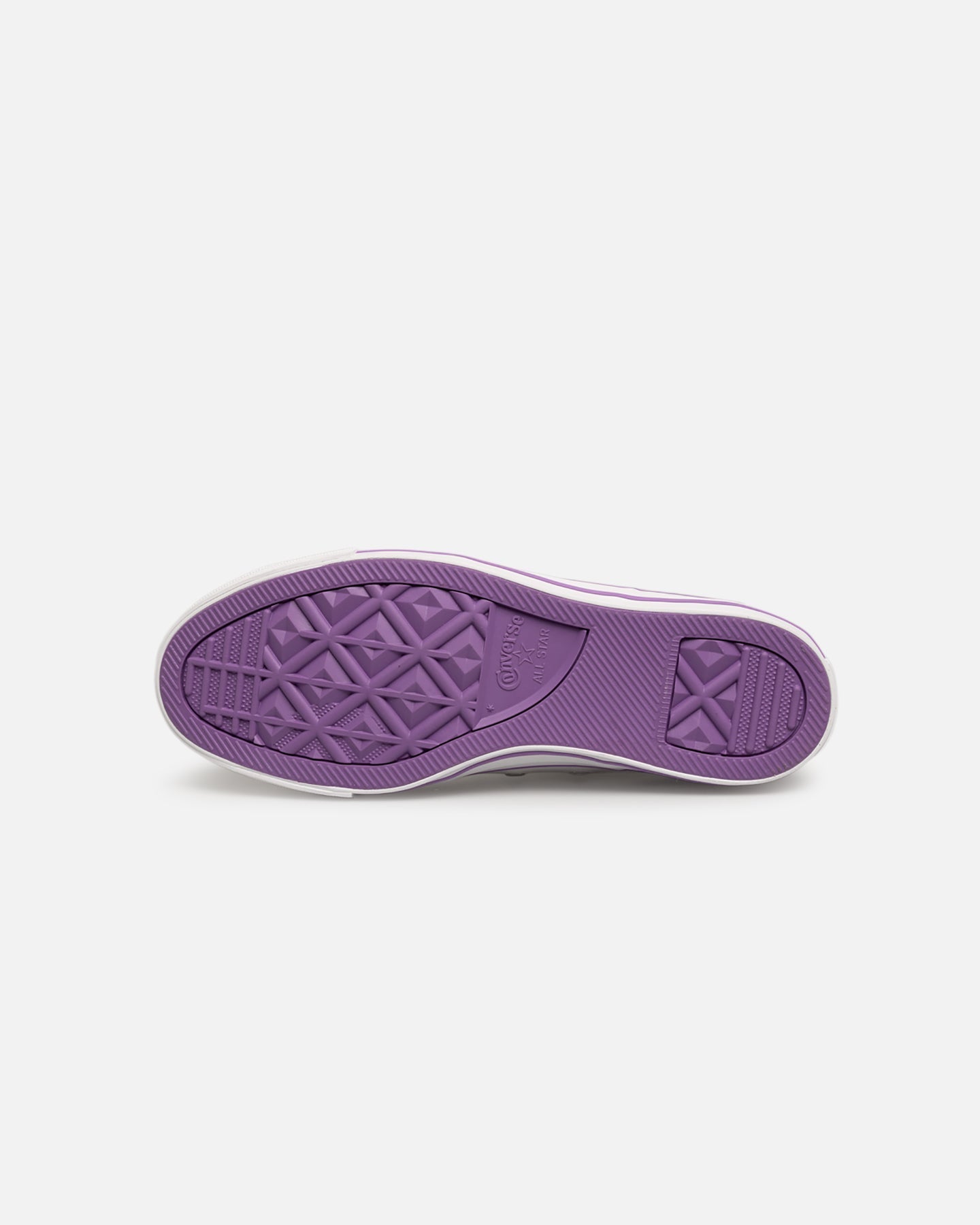Men's High-Top Casual Sneakers - White/Purple