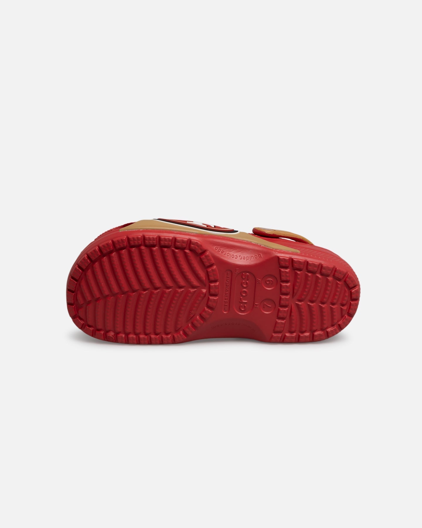 Men's Lightweight Moulded Slip-On Clog - Red
