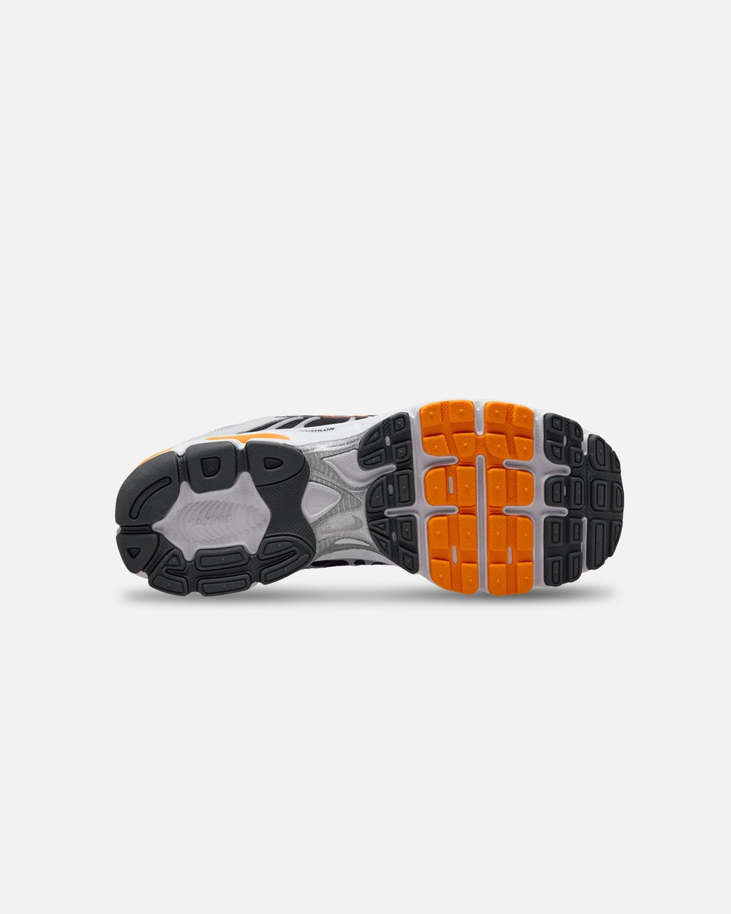 Low-Cut Comfort Cushioned Sneakers - White/Orange