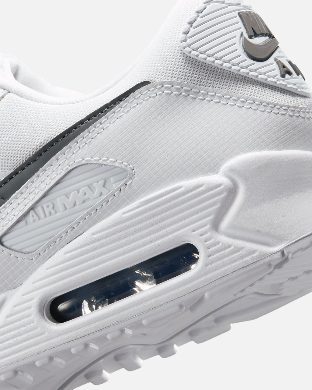 White & Grey Low-Cut Casual Athletic Footwear