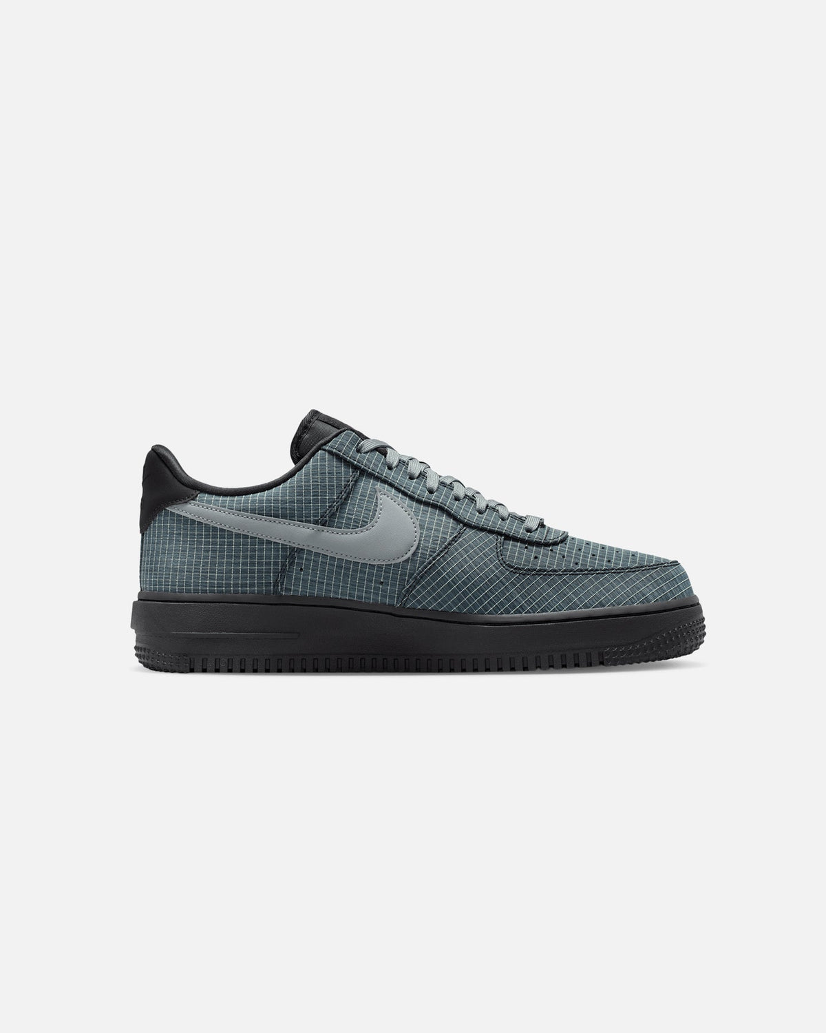 Rugged Low-Top Textile Sneaker - Black/Smoke Grey