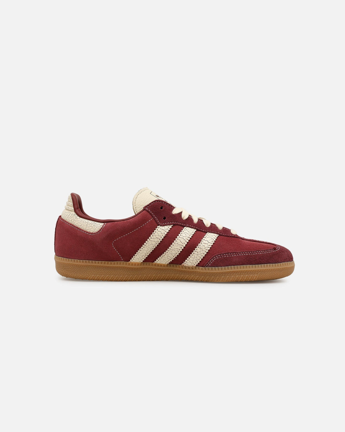 Red Low-Cut Leather Casual Sport Shoes