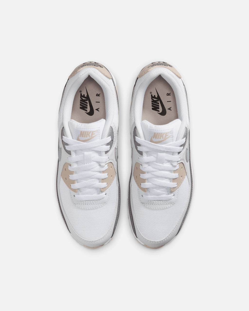 Women's Low-Cut Casual Trainers - Cream