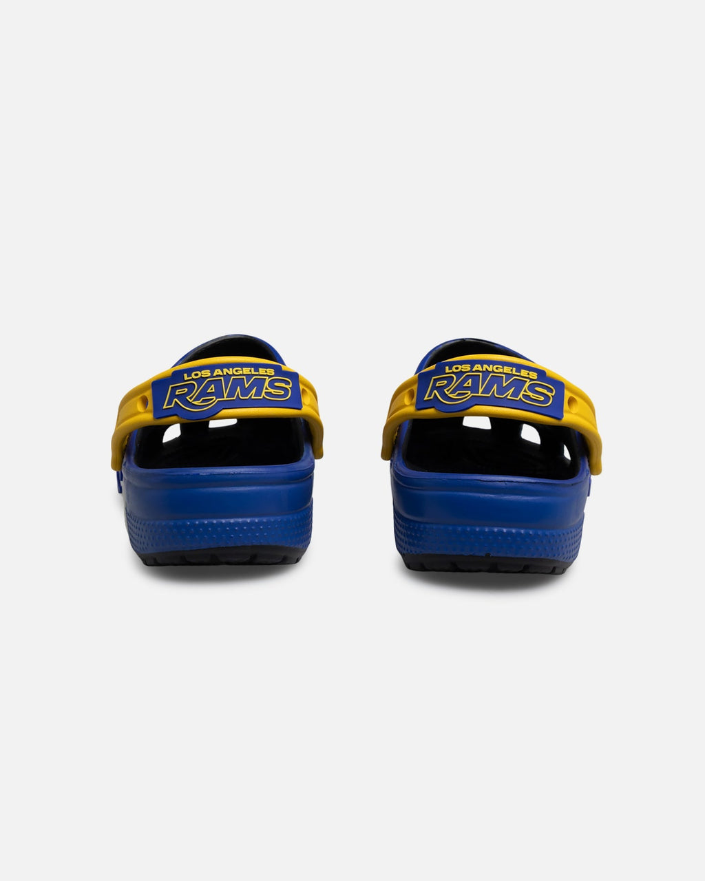 Moulded Slip-On Clogs - Blue/Yellow