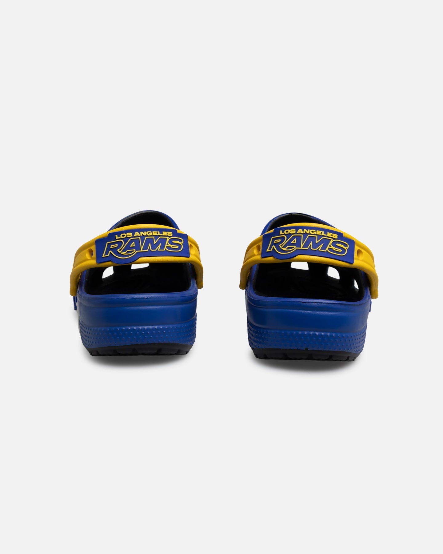 Moulded Slip-On Clogs - Blue/Yellow