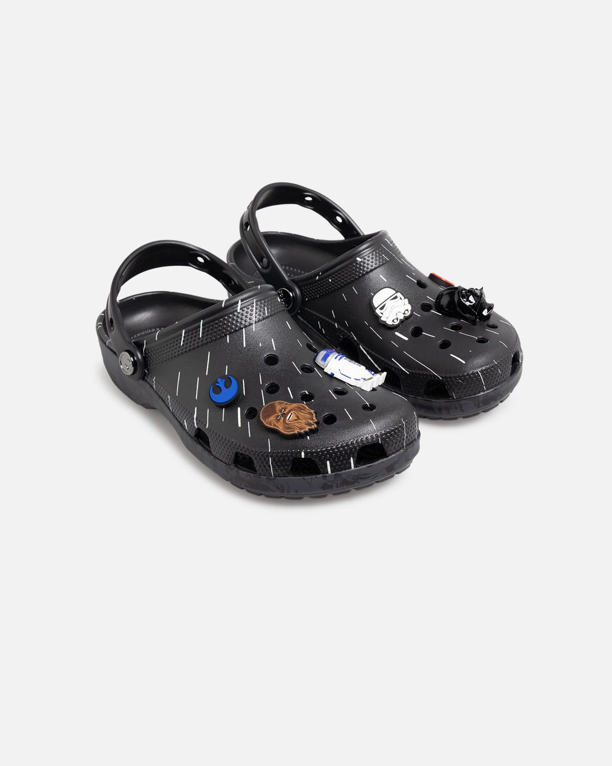 Comfort Clogs with Cosmic Graphics & Charms - Multi