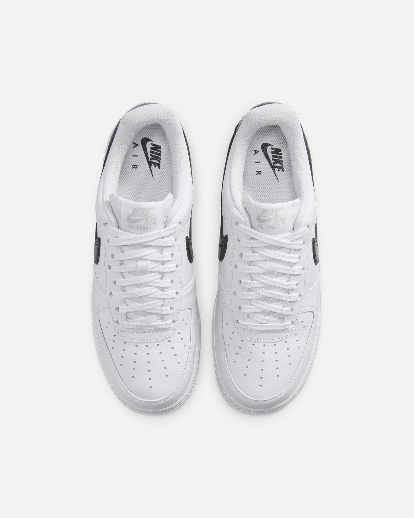 Women's Low-Cut Casual Shoes - White/Black