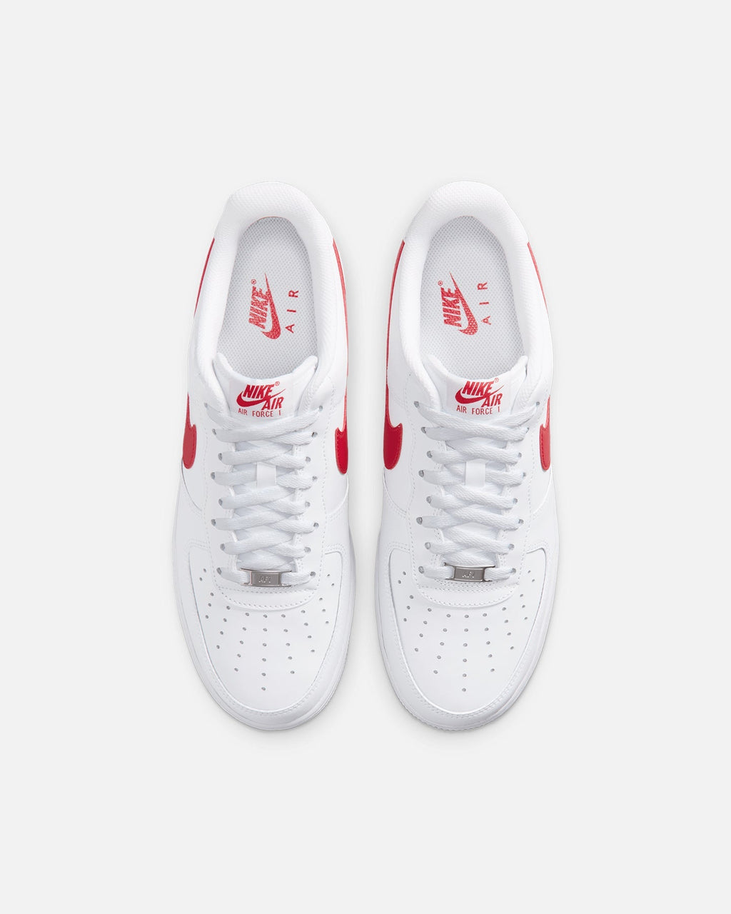 Classic Low-Cut Casual Shoe - White & Red