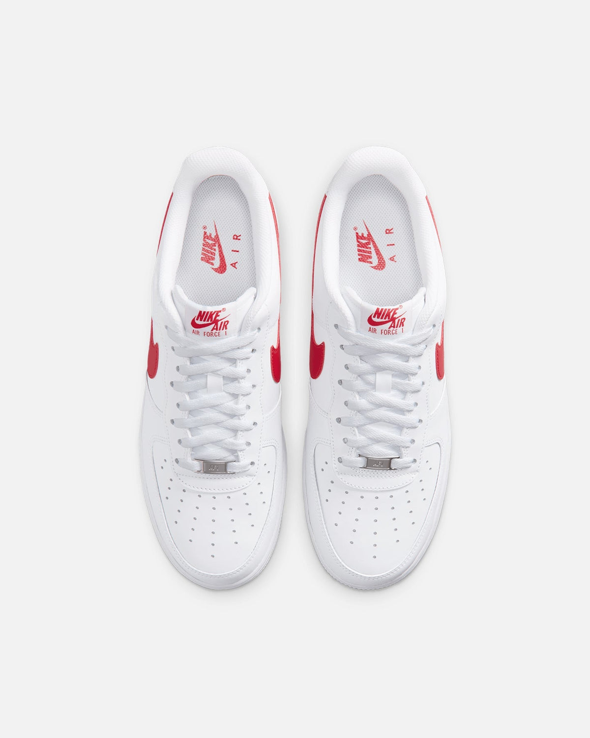 Classic Low-Cut Casual Shoe - White & Red