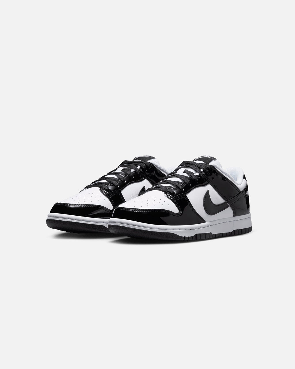 Classic Low-Top Sneakers for Women - White & Black