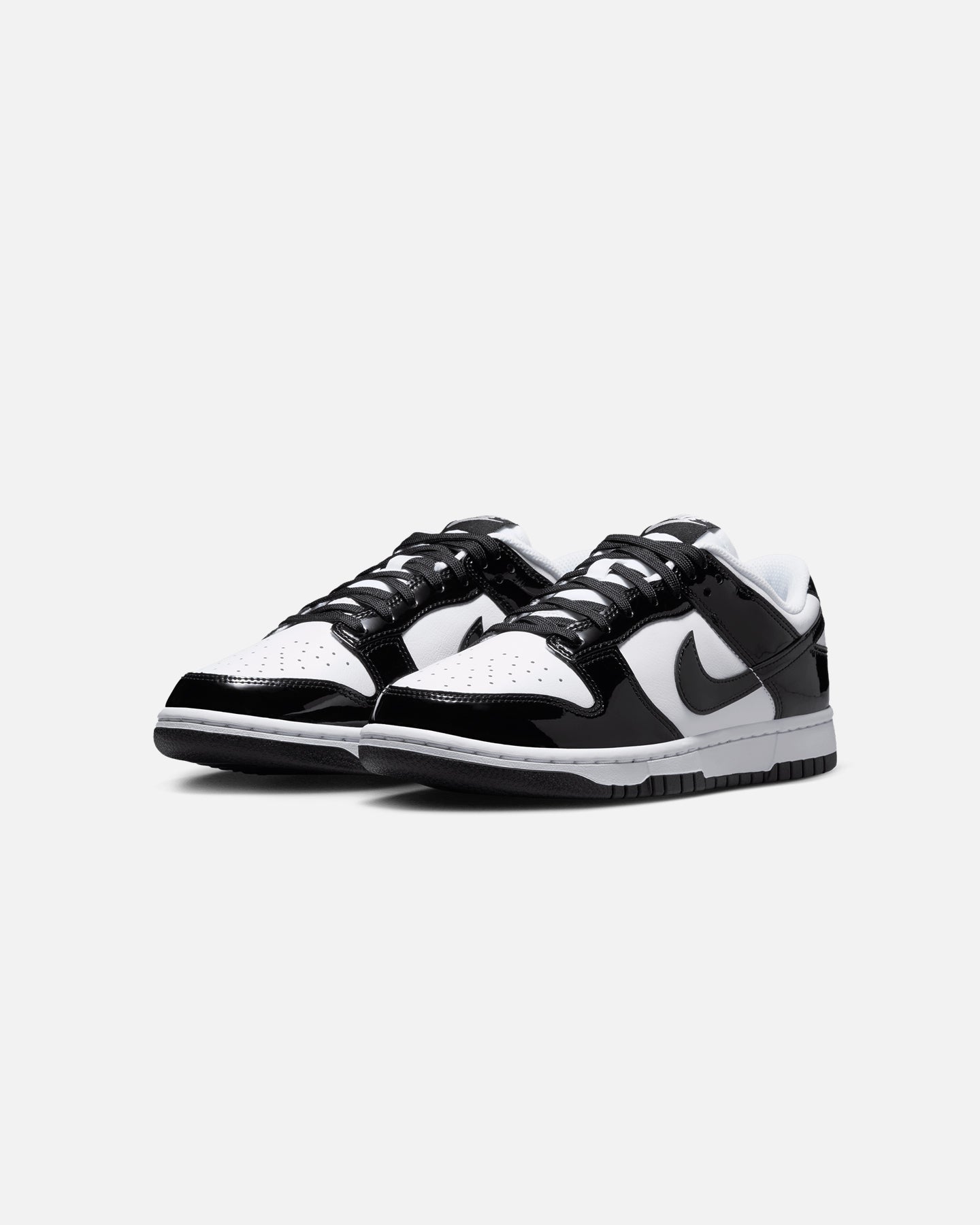 Classic Low-Top Sneakers for Women - White & Black