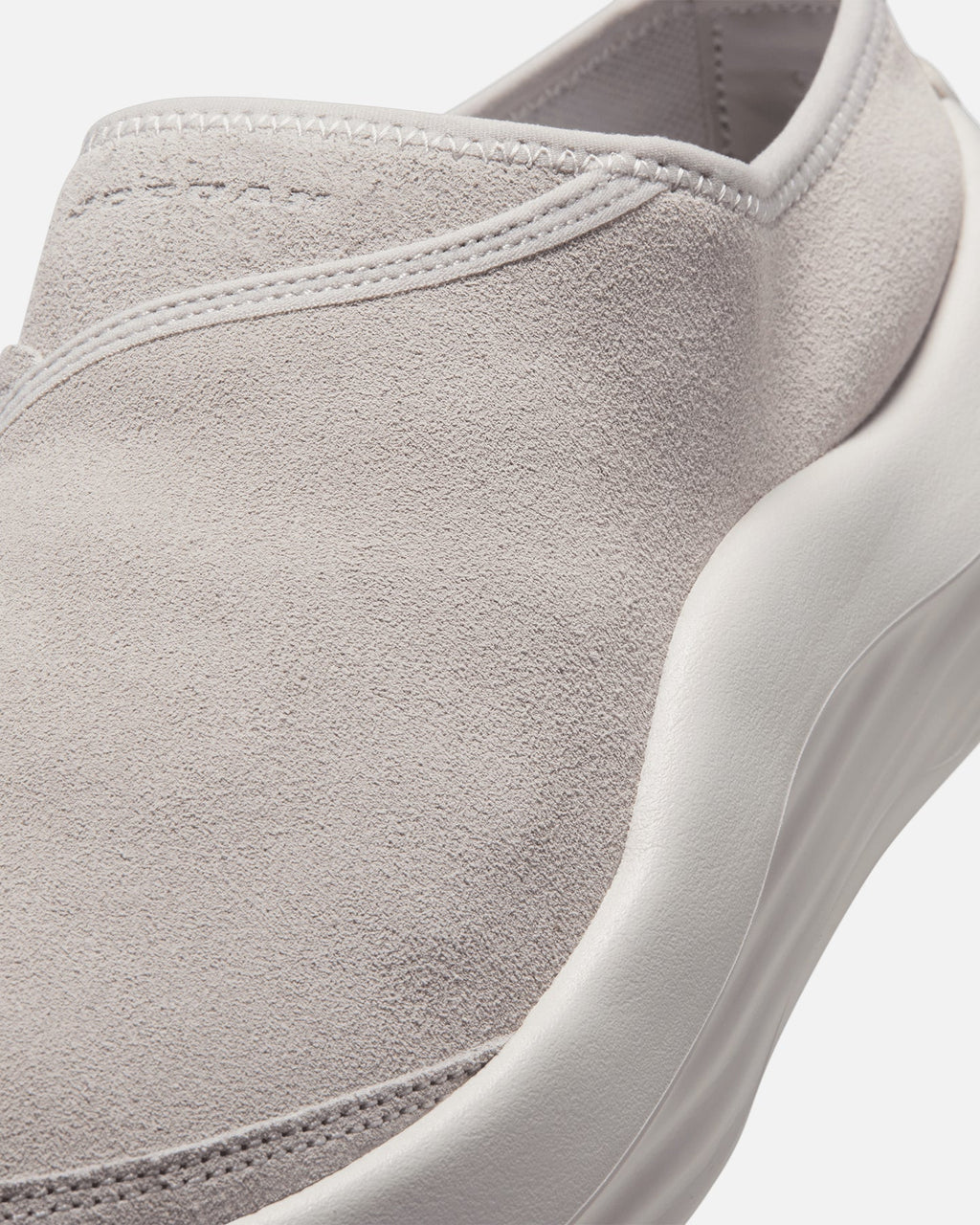Suede Slip-On Shoe - Light Iron Ore