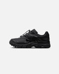Black Low-Cut Athletic Sneakers with Cushioning