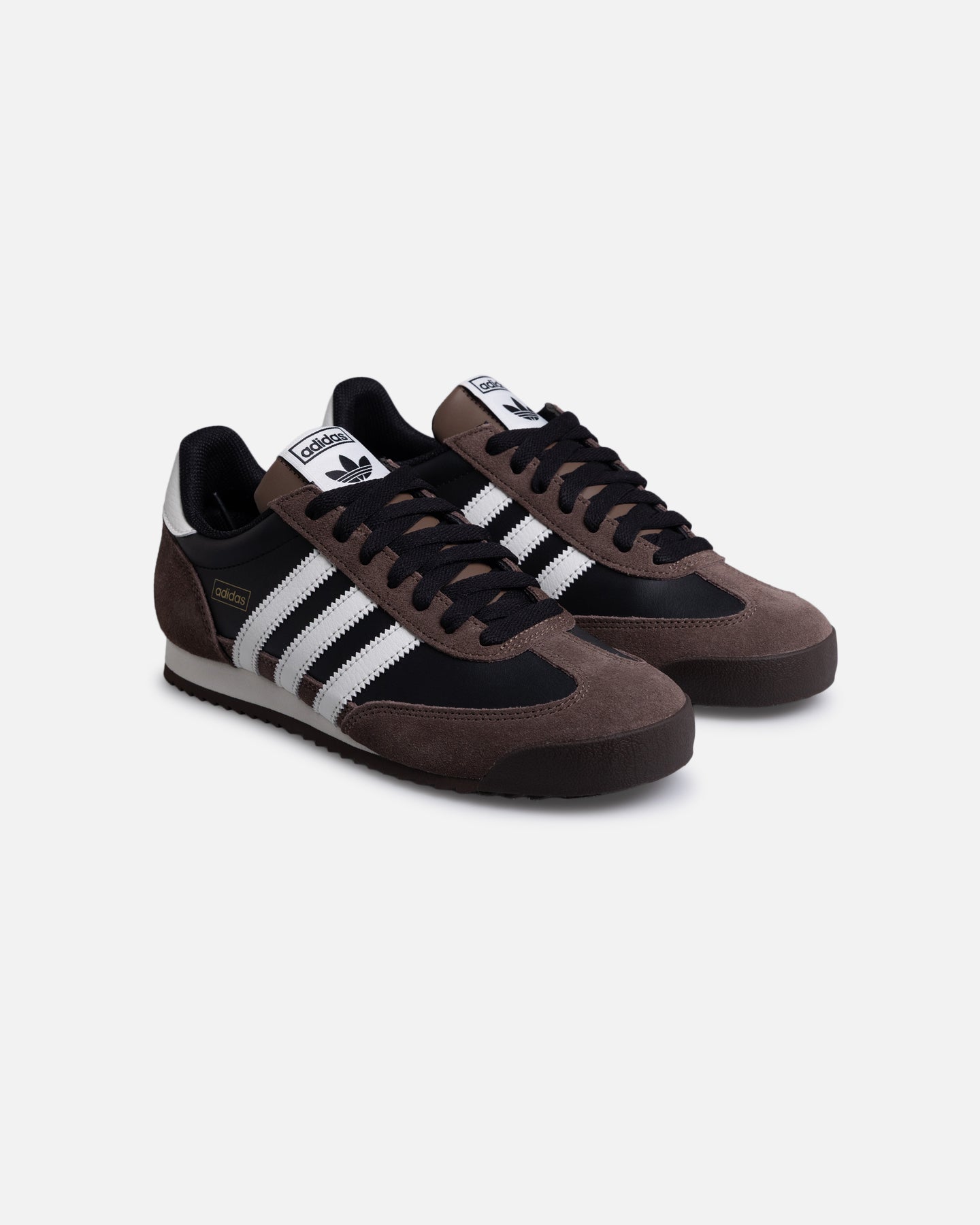 Retro Casual Low-Cut Sneakers - Black/White