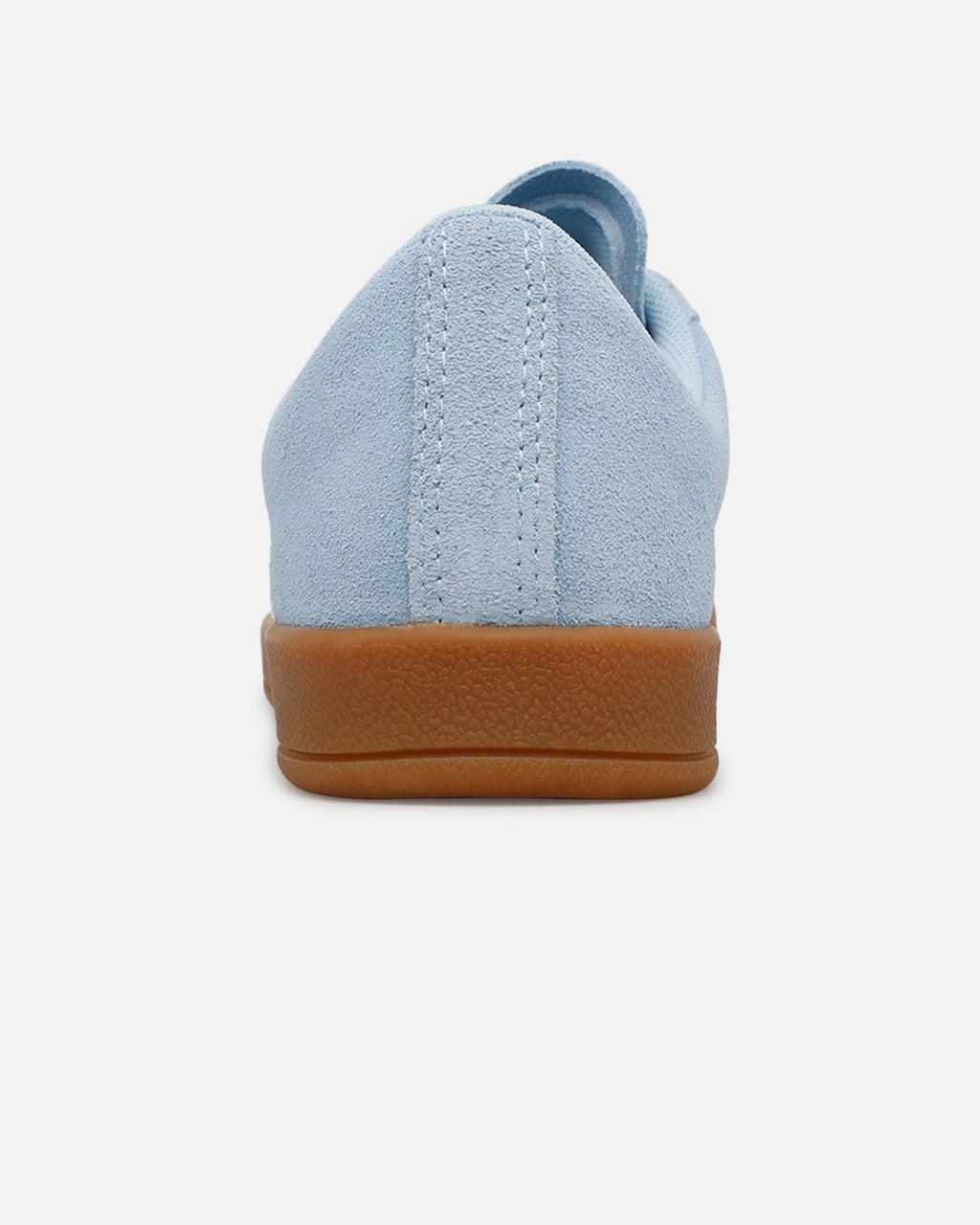 Suede & Leather Low-Cut Trainers - Light Blue