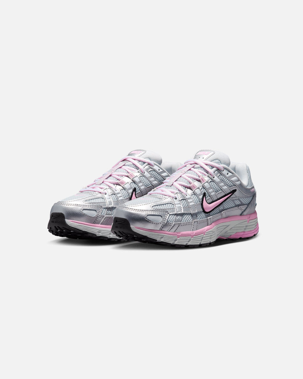 Women's Retro-Inspired Athletic Trainers - Platinum