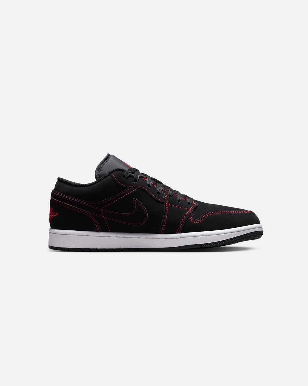 Men's Low-Cut Casual Shoes - Black/University Red