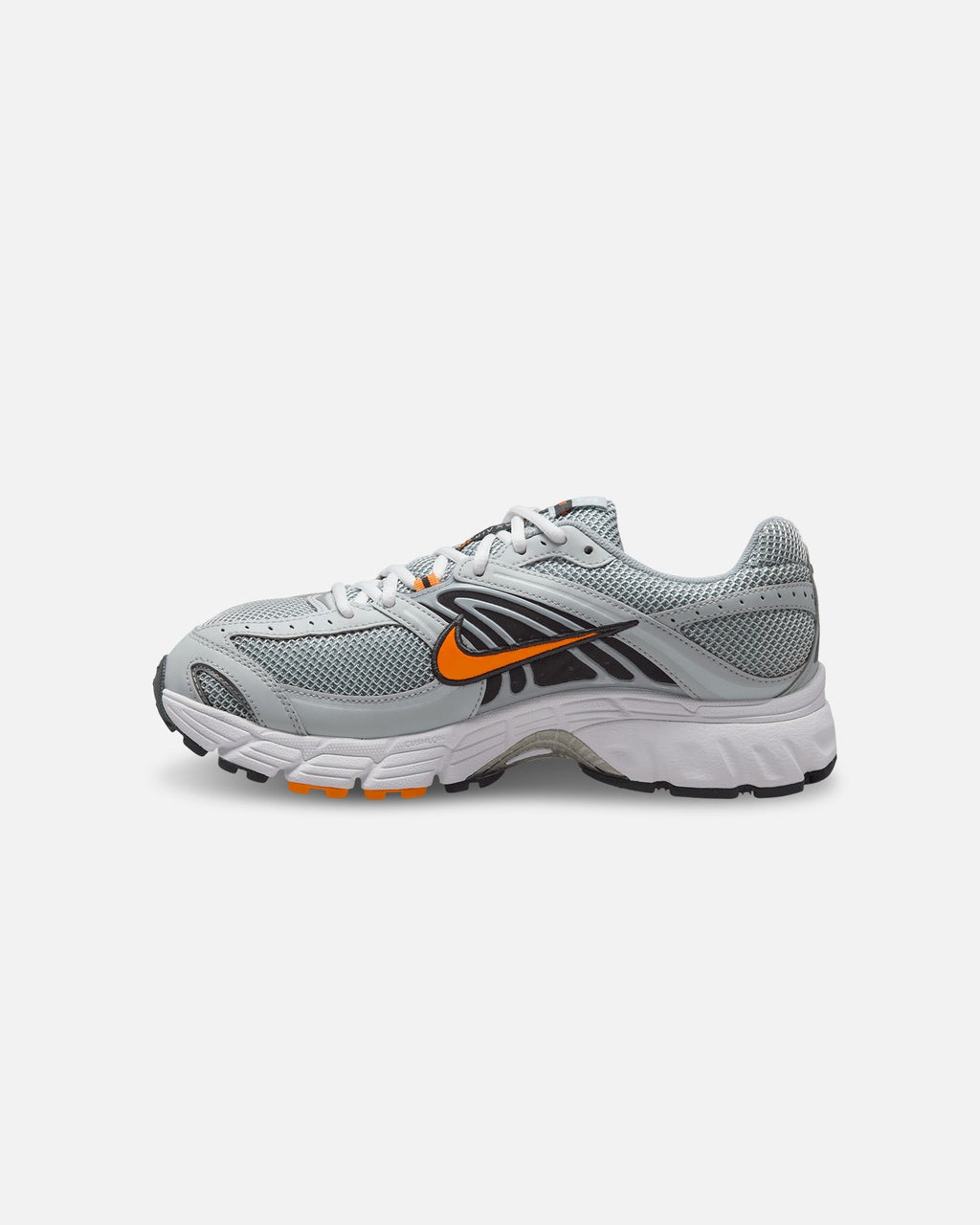 Low-Cut Comfort Cushioned Sneakers - White/Orange