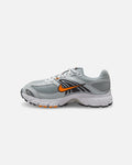 Low-Cut Comfort Cushioned Sneakers - White/Orange
