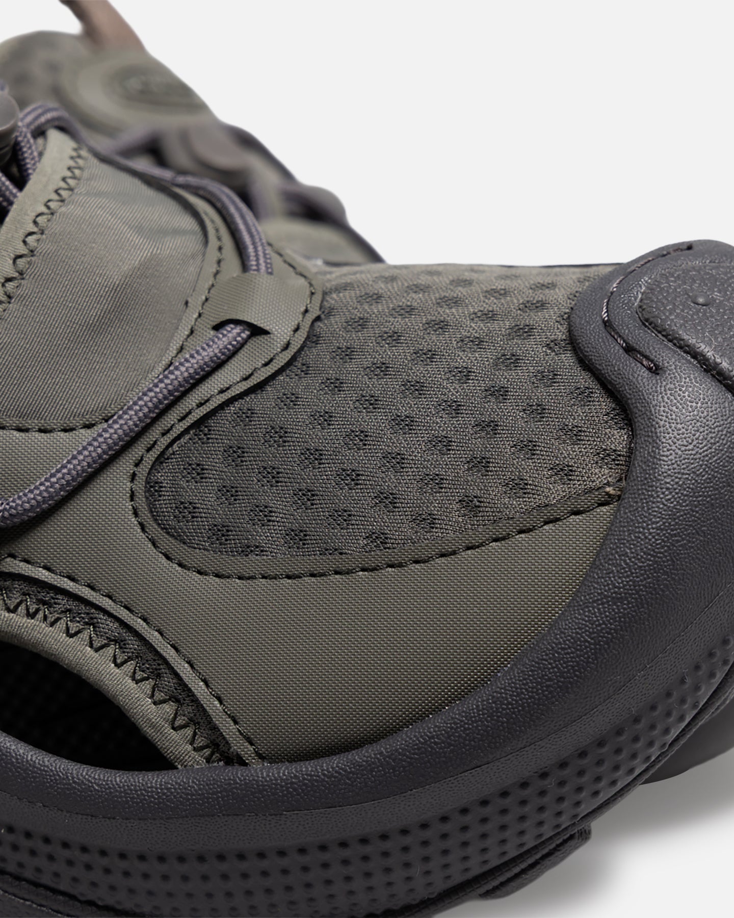 Hiking Shoe with Rugged Outsole - Dusty Olive