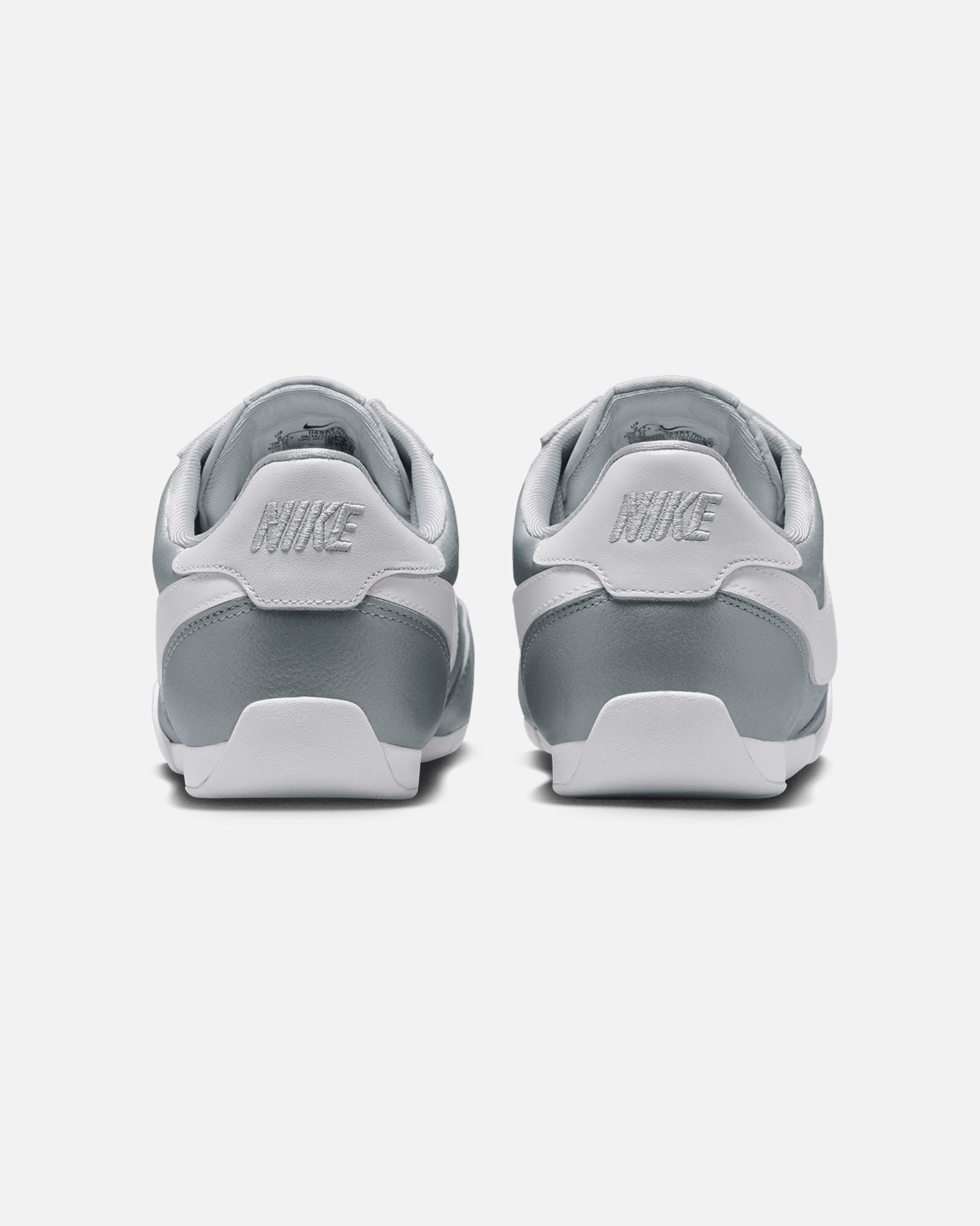 Women's Silver Casual Low-Top Trainers