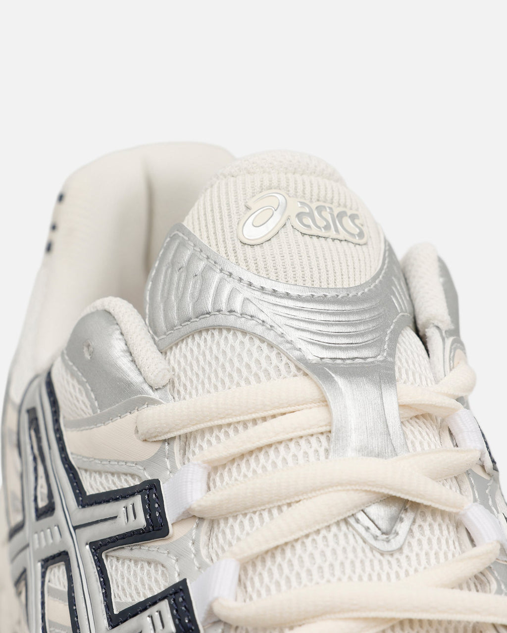 Men's Athletic Lace-Up Sneakers - White/Silver