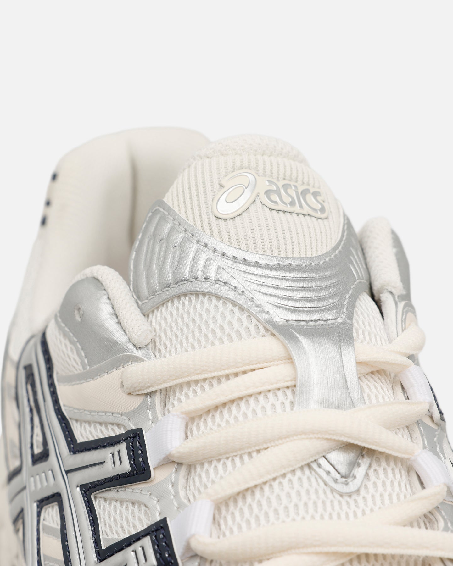 Men's Athletic Lace-Up Sneakers - White/Silver