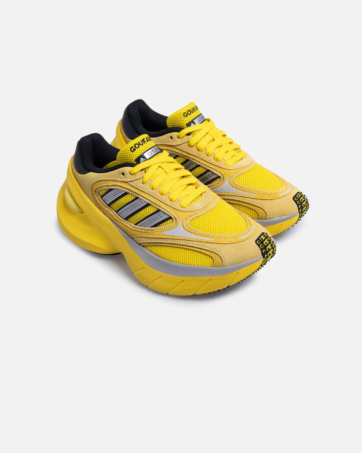 Yellow Low-Cut Performance Casual Shoes