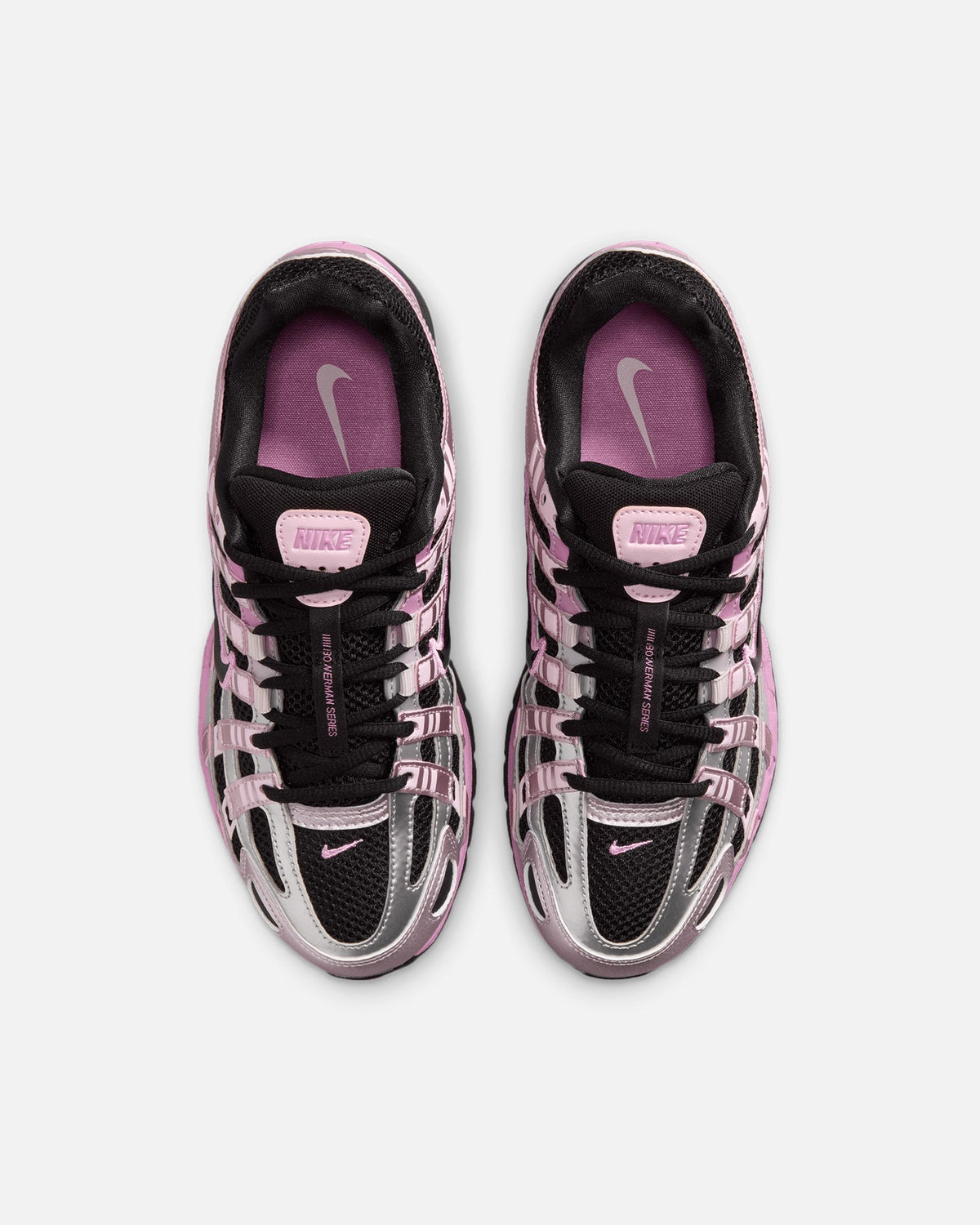 Women's Retro Style Athletic Shoes - Black