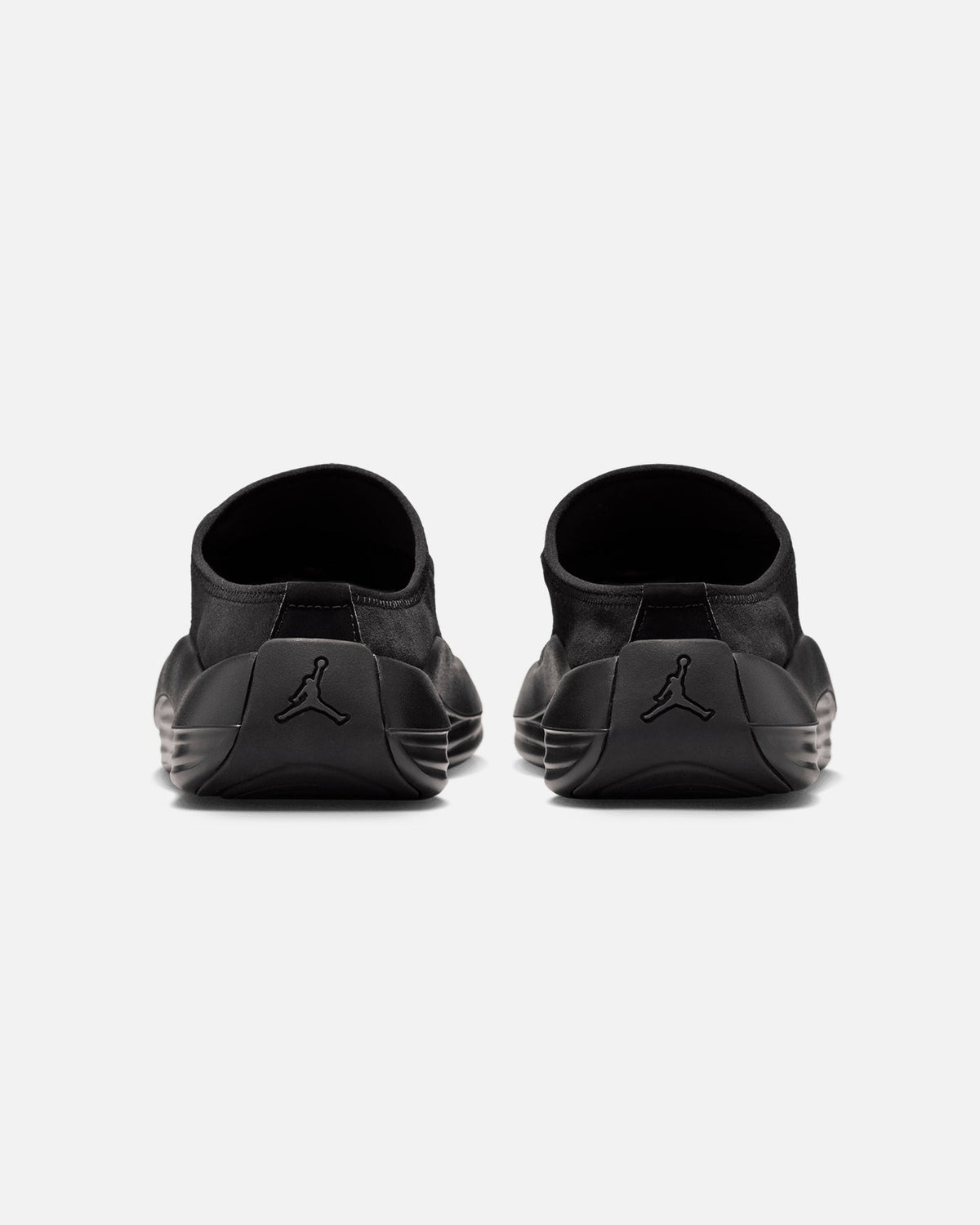 Men's Suede Slip-On Mule - Black/Grey