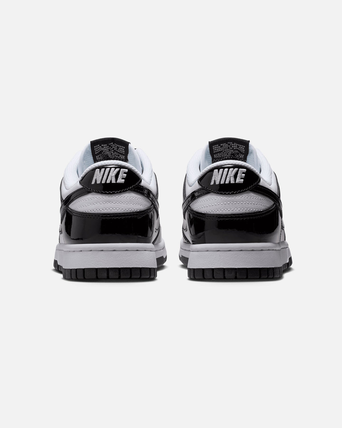 Classic Low-Top Sneakers for Women - White & Black