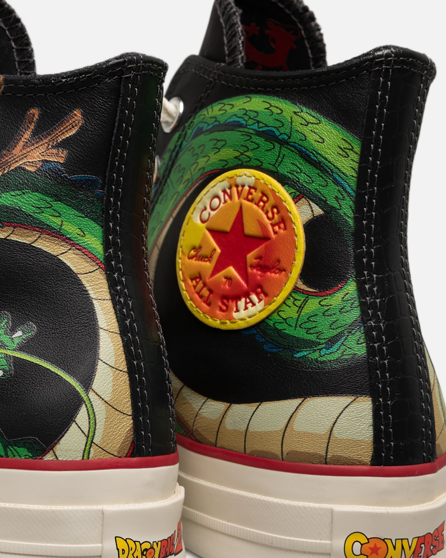 High-Top Canvas Sneaker, Mythical Creature Motif