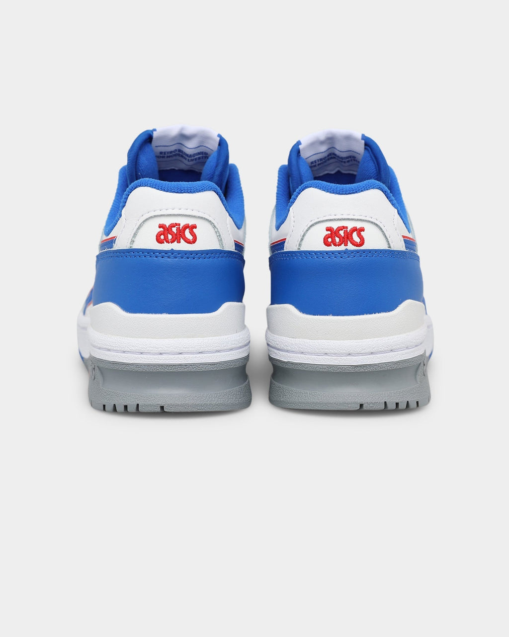 Women's Sport-Inspired Sneakers - White/Blue