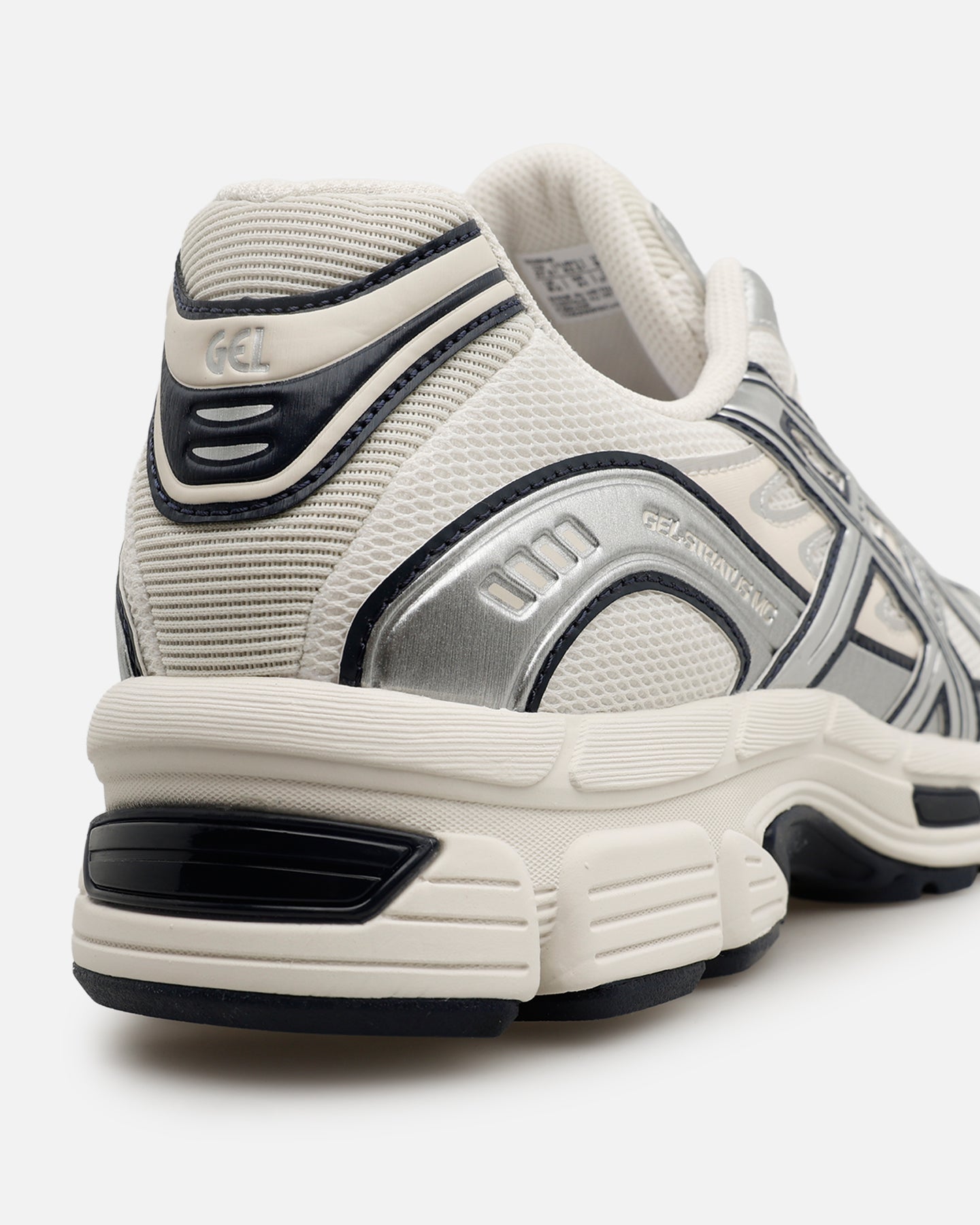 Men's Athletic Lace-Up Sneakers - White/Silver