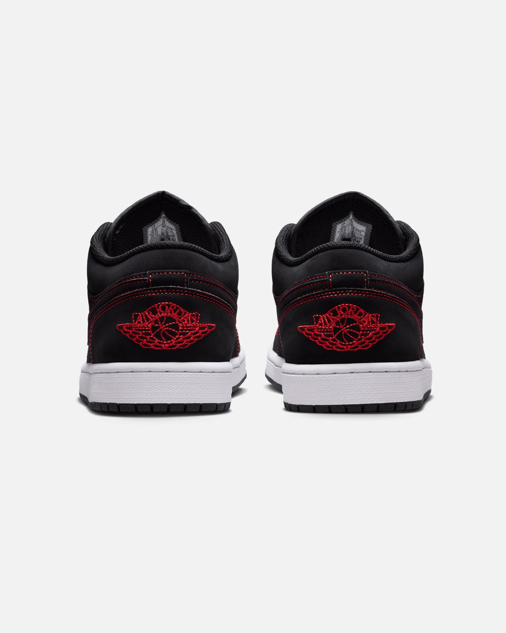 Men's Low-Cut Casual Shoes - Black/University Red