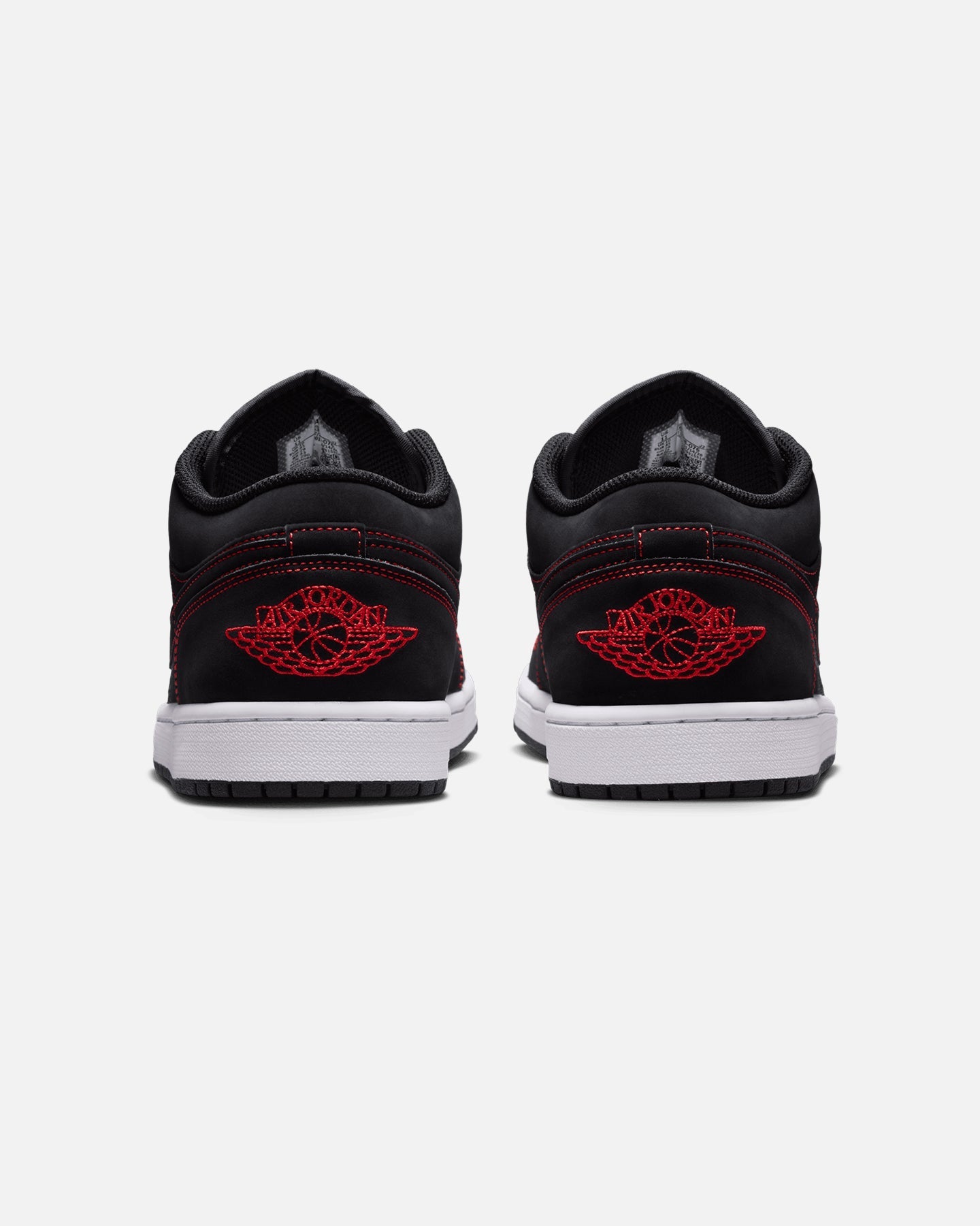 Men's Low-Cut Casual Shoes - Black/University Red