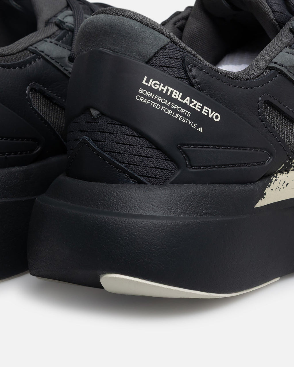 Lightweight Athletic Sneakers with Brushed Finish - Black