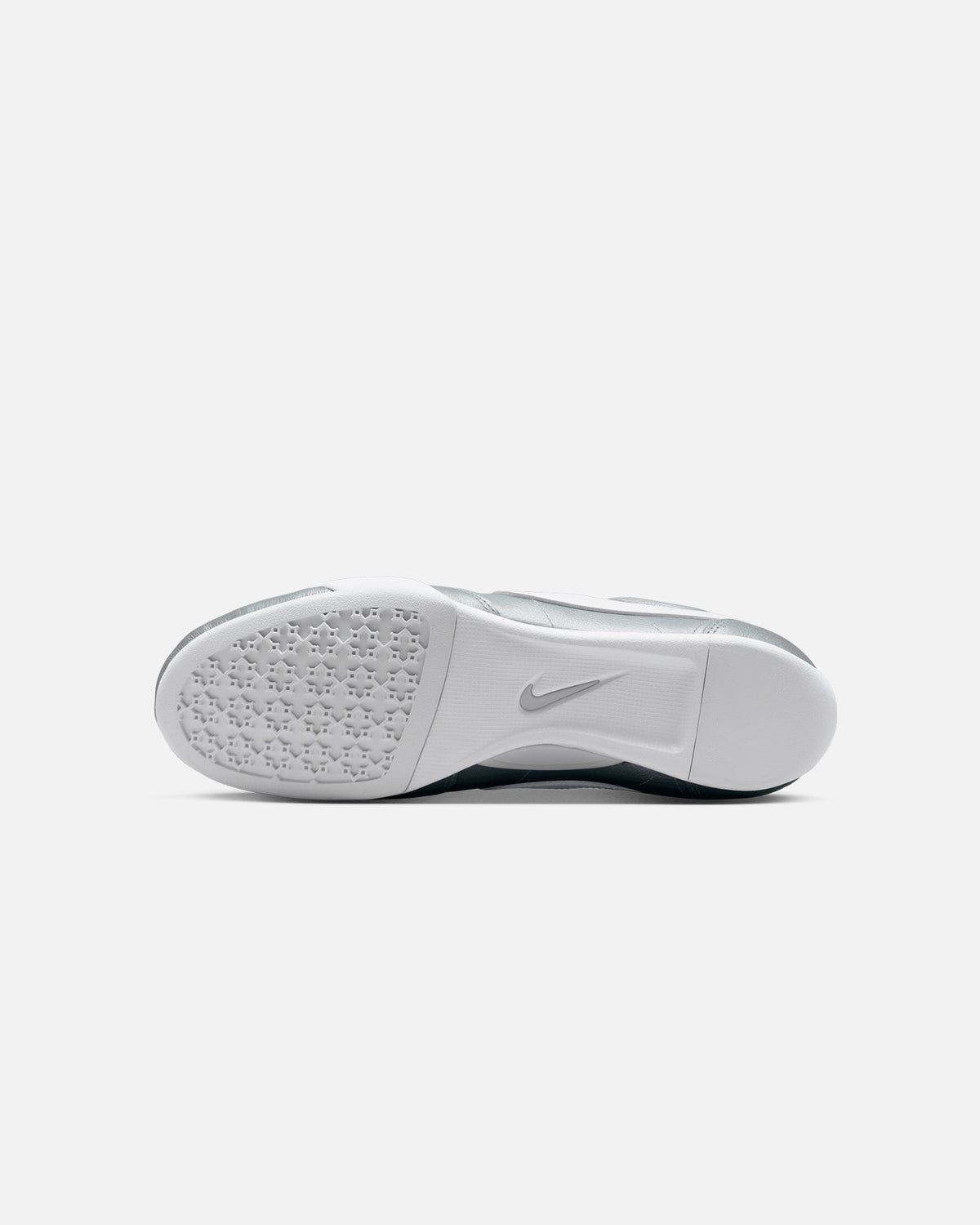 Women's Silver Casual Low-Top Trainers
